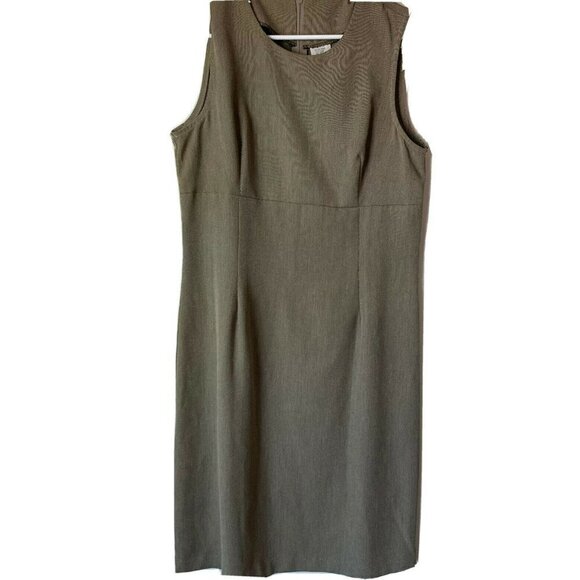 Vintage ISB Inc 2pc  Knee Length Jacket W/ Sleeveless Sheath Dress - Picture 2 of 12